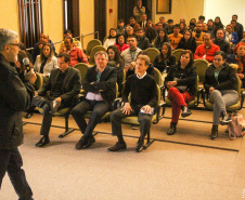 Abertura institucional do Junho Paraná sem Drogas reuniu servidores no auditório da Sesp