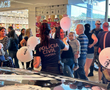 PCPR leva informações sobre segurança no trânsito para mais de 2 mil pessoas no Maio Amarelo
