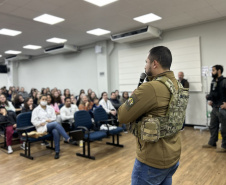 Ciclo de palestras da PCPR passou por Curitiba, Lapa, Paranaguá e Umuarama nos últimos dias