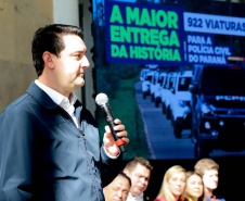 Com 922 novas viaturas, Polícia Civil do Paraná terá maior renovação da frota da história