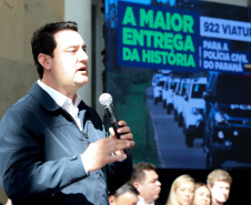 Com 922 novas viaturas, Polícia Civil do Paraná terá maior renovação da frota da história