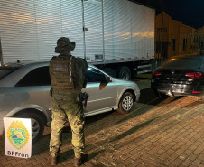 BPFron apreende mais de uma tonelada de drogas em veículos na cidade de Guaíra