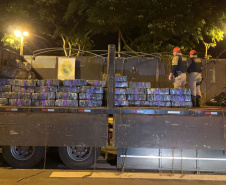 Polícia Militar apreende mais de quatro toneladas de drogas em São José das Palmeiras