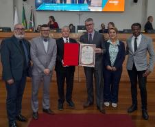 Disque-denúncia 181 recebe homenagem na Câmara Municipal de Curitiba