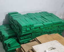 Operações policiais apreendem 1,7 mil quilos de drogas em Curitiba e Santa Helena