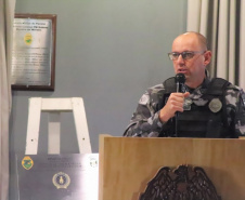 Oficiais da Polícia Militar realizam o 1º Curso de Gestão Estratégica de Policiamento de CHOQUE