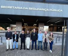 Comitiva da Sesp conhece as instalações da Secretaria de Segurança Pública do Distrito Federal e Rio Grande do Sul