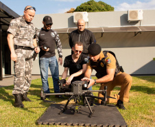 Policiais de Londrina são habilitados como pilotos de drones