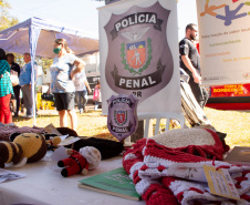 Polícia Penal expõe trabalhos de detentos de Londrina na feira Paraná em Ação