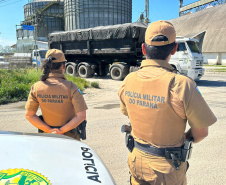 Polícia Militar apreende 10 toneladas de fertilizantes furtados em Paranaguá