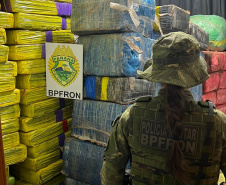 Polícia Militar apreende quase 4 toneladas de droga em Pato Bragado