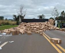 Polícia Rodoviária apreende 765 caixas de cigarros contrabandeados na PR-323