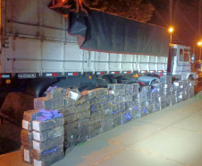 Polícia Militar apreende 3,1 toneladas de maconha em duas ações na região Oeste