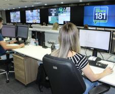 Disque Denúncia 181 do Paraná registrou 24 mil comunicações de crimes no primeiro semestre