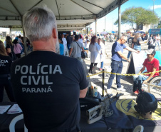 PCPR na Comunidade leva serviços de polícia judiciária para Jaguariaíva nesta semana