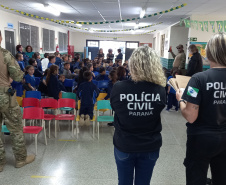 PCPR leva palestras e carteiras de identidade a escolas municipais de Ponta Grossa