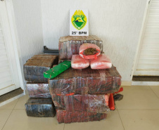  Polícia Militar apreende quase 160 quilos de drogas em Cafezal do Sul