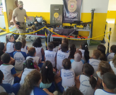 PCPR na Comunidade oferece serviços de polícia judiciária em escolas de Ponta Grossa