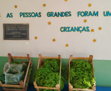  Projeto Semear, da Polícia Penal, fornece produtos orgânicos a escola de Foz do Iguaçu