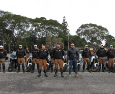 PMPR promove passeio motociclístico em alusão aos 169 anos da instituição