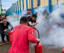 Polícia Penal promove curso de brigadista de incêndio penitenciário para servidores em Londrina