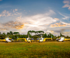 Projeto Falcão reforça policiamento do Paraná com helicópteros superequipados