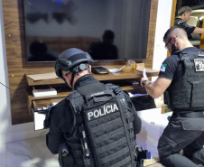  PCPR e MPPR cumprem 101 ordens judiciais contra grupo criminoso que distribui drogas