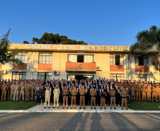 Novo Curso de Formação de Oficiais reúne 100 cadetes na Academia Policial do Guatupê