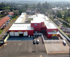 Governador inaugura nova sede do Corpo de Bombeiros de Foz do Iguaçu, a maior do Estado
