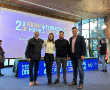 Segurança participa do II Fórum Internacional de Políticas Sobre Drogas em Curitiba