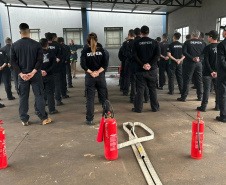 Polícia Penal forma mais 60 brigadistas penitenciários em Maringá