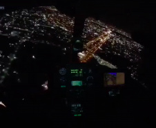 Novo helicóptero do Projeto Falcão ajuda a recuperar carro roubado na RMC