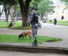 PMPR intensifica policiamento na região central de Curitiba através da CORP