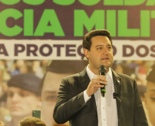 PM completa formatura história com 319 soldados que vão reforçar o Oeste e Sudoeste