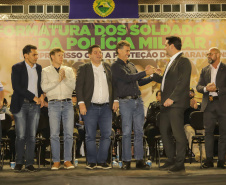 PM completa formatura história com 319 soldados que vão reforçar o Oeste e Sudoeste