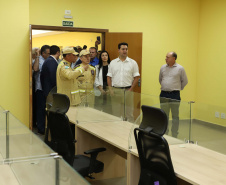 Governador inaugura nova sede do Corpo de Bombeiros de Foz do Iguaçu, a maior do Estado