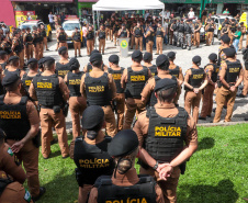 Nova Companhia da PM reforça policiamento nos bairros de Curitiba e Região Metropolitana