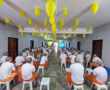  Setembro Amarelo: Ação voltada aos custodiados é realizada na Penitenciária Industrial Marcelo Pinheiro, em Cascavel