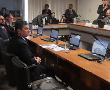 Secretário da Segurança Pública do Paraná participa de audiência pública  no Senado Federal