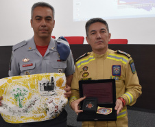 Corpo de Bombeiros do Paraná vira referência para curso de oficiais da PM de São Paulo