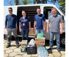 Campanha de solidariedade do Paraná arrecada 22 mil itens para o Rio Grande do Sul