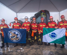 Bombeiros do Paraná disputam desafio mundial de salvamento veicular nas Ilhas Canárias