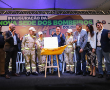 Governador inaugura em Colombo o segundo maior quartel do Corpo de Bombeiros