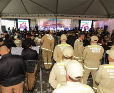 Governador inaugura em Colombo o segundo maior quartel do Corpo de Bombeiros