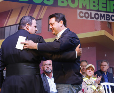 Governador inaugura em Colombo o segundo maior quartel do Corpo de Bombeiros