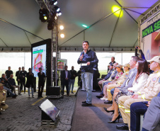 O governador Carlos Massa Ratinho Jr inaugura Nova Sede dos Bombeiros em Colombo.