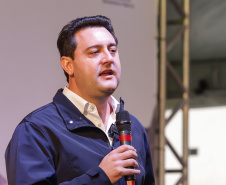 O governador Carlos Massa Ratinho Jr inaugura Nova Sede dos Bombeiros em Colombo.