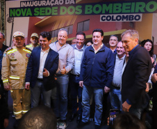 Governador inaugura em Colombo o segundo maior quartel do Corpo de Bombeiros
