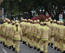 Rádio Vídeos Imagens Editorias Arquivo de Notícias Contato Corpo de Bombeiros do Paraná completa 111 anos de atuação