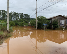 Chuvas fortes causam estragos no Paraná